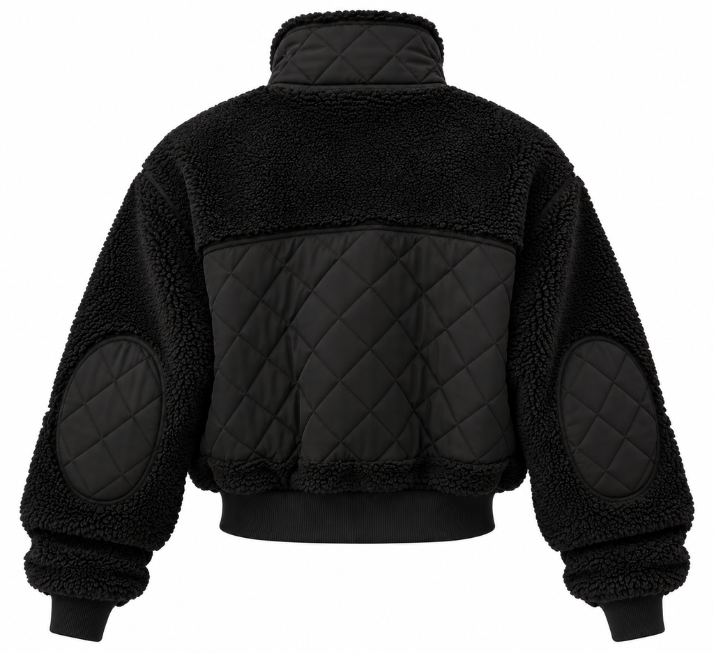 ALO Sherpa Edge Bomber Jacket – Black