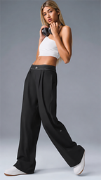 ALO Suit Up Trouser – Black
